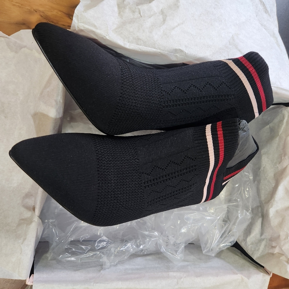 Avec Les Filles Stretch Knit Bootie 7.5M - Picture 8 of 11